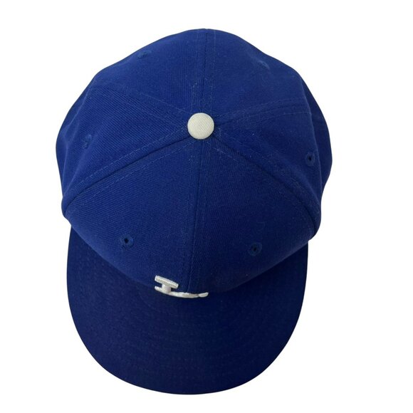 Los Angeles Dodgers 7 3/8 Fitted Baseball Hat Cap On Field New Era 59Fifty MLB - Picture 6 of 12